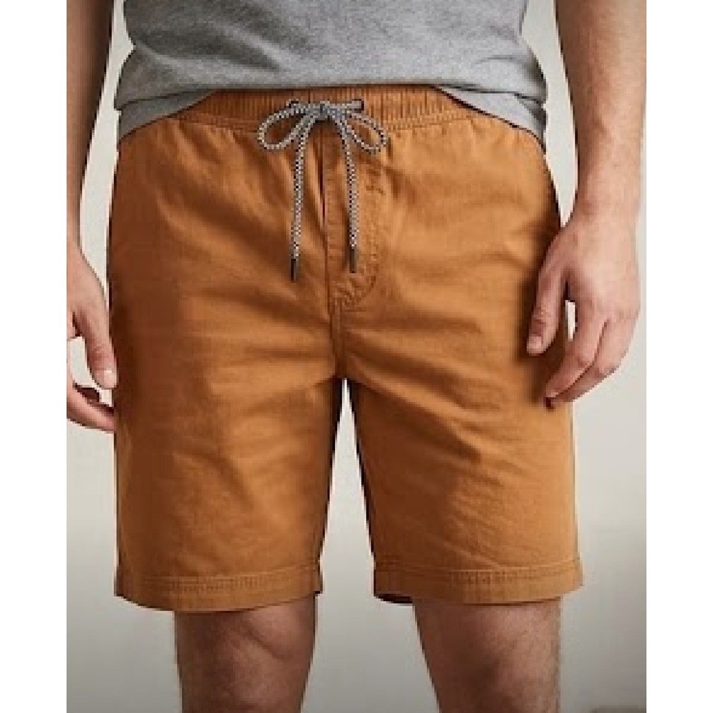 MBX Premium Goods Men's XL  Dark Tan Drawstring Casual NWT